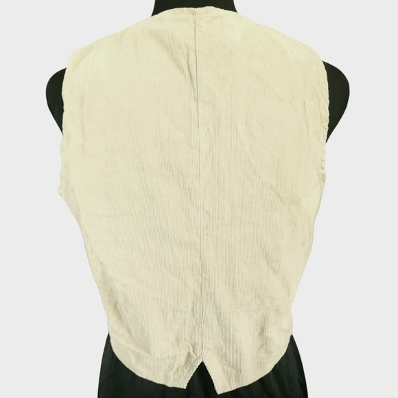 Vintage Changing Scene Corduroy Vest - Picture 4 of 5